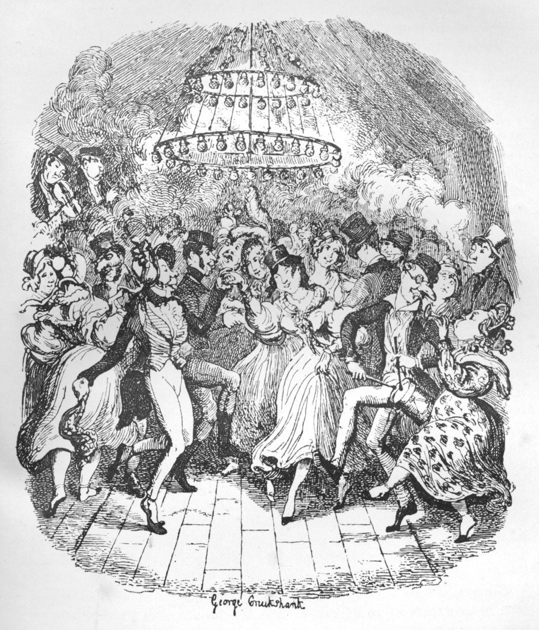 Fiera di Greenwich, c1900 da George Cruikshank