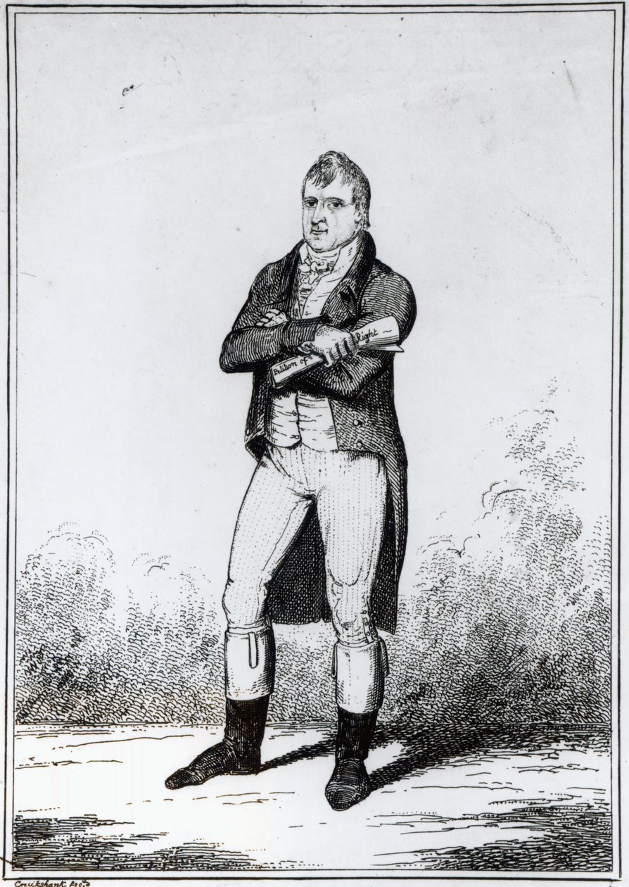 Henry Hunt Esquire (1773-1835) da George Cruikshank