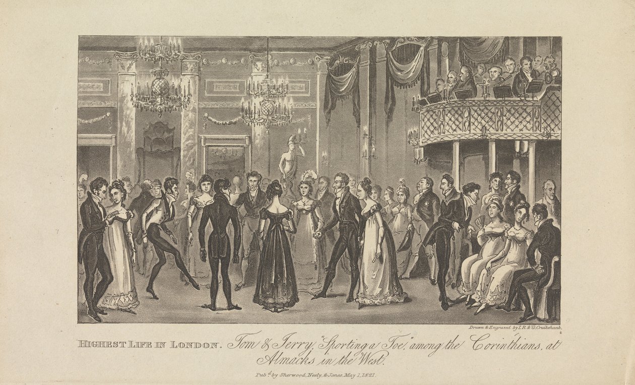 La vita più alta a Londra... da George Cruikshank
