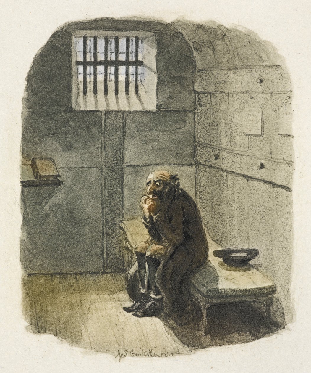 Illustrazione per "Oliver Twist" da George Cruikshank