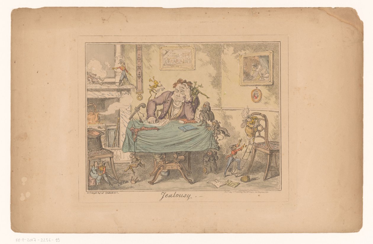 Gelosia da George Cruikshank