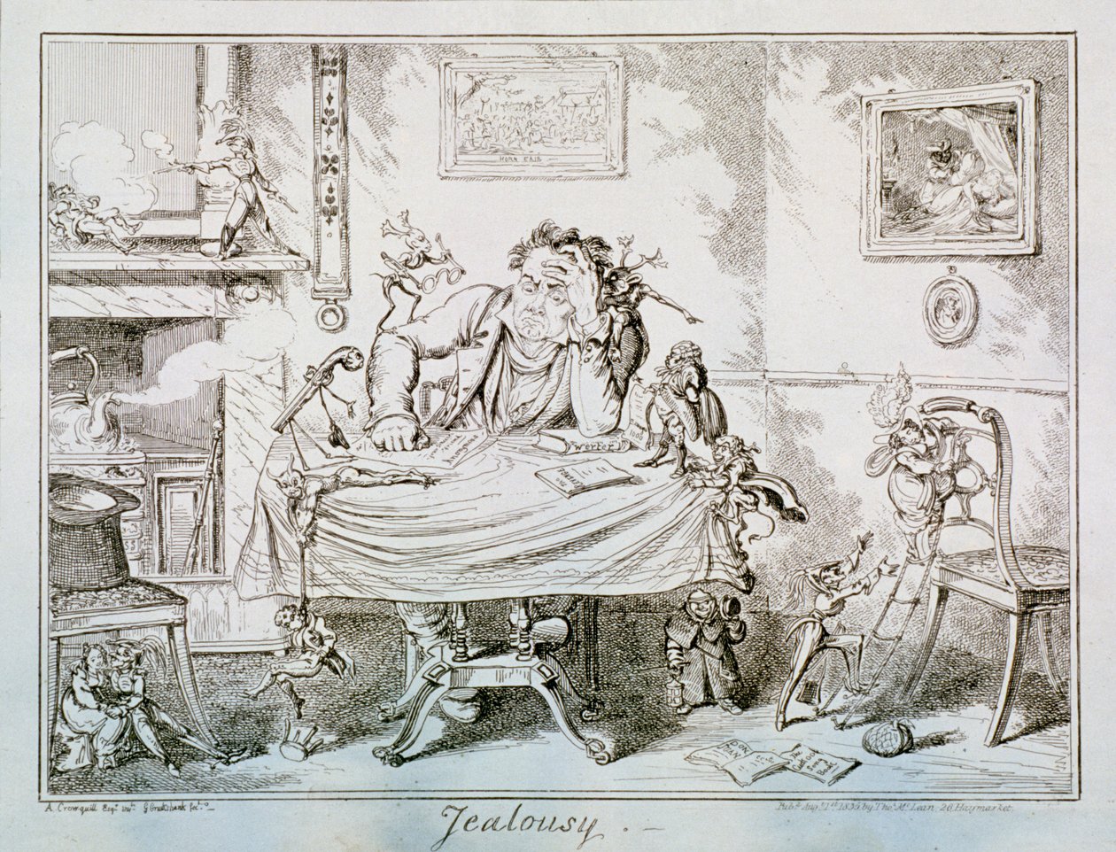 Gelosia da George Cruikshank