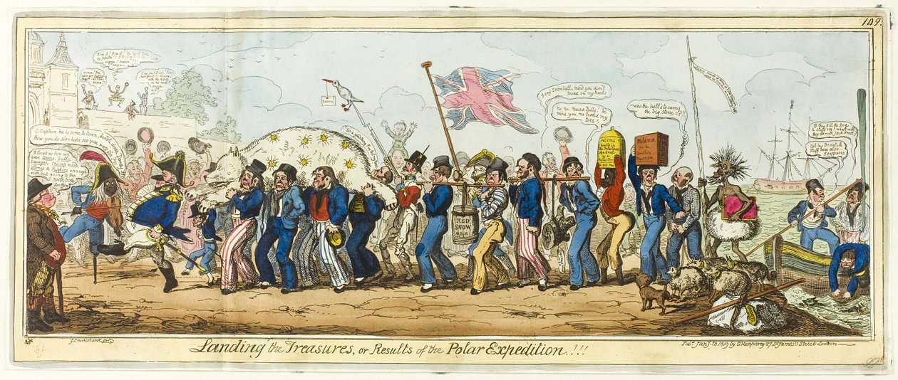 Sbarcare i tesori da George Cruikshank