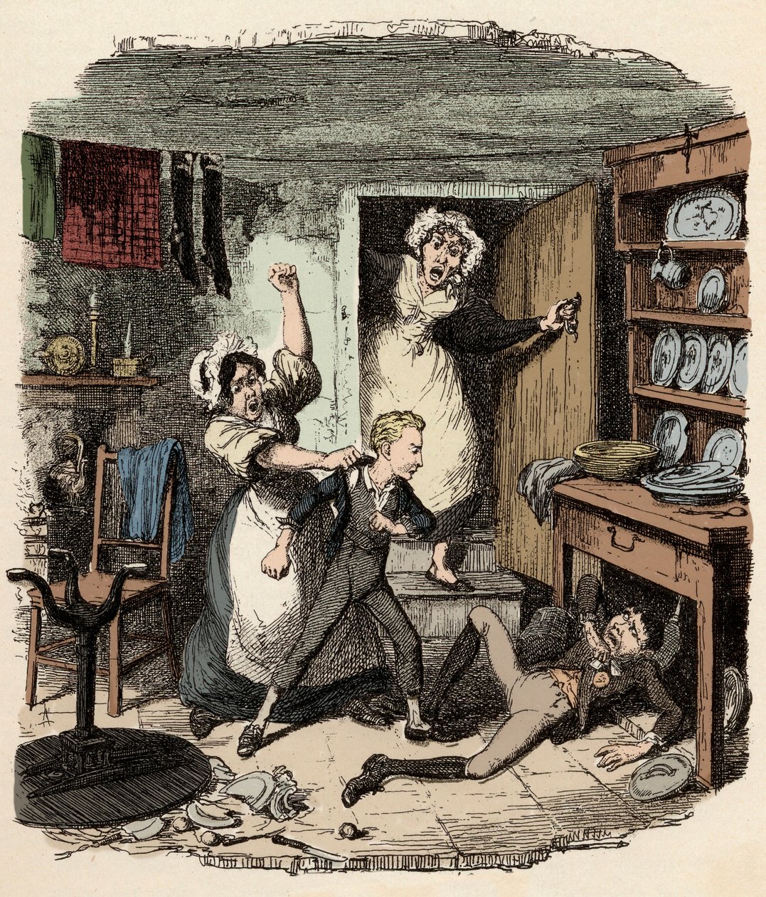 Oliver si fa coraggio - Illustrazione per 