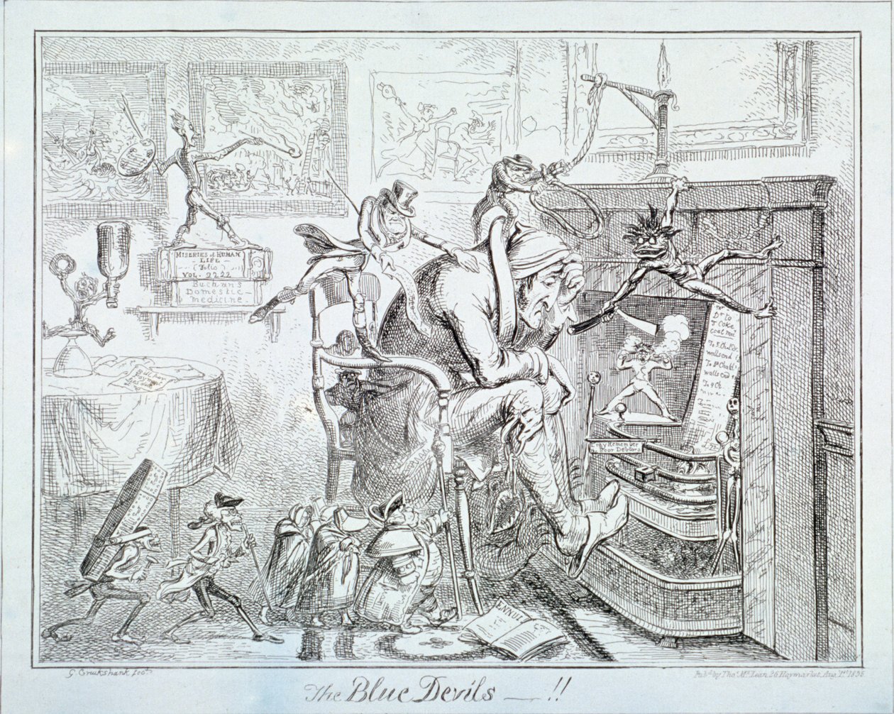 I Diavoli Blu da George Cruikshank