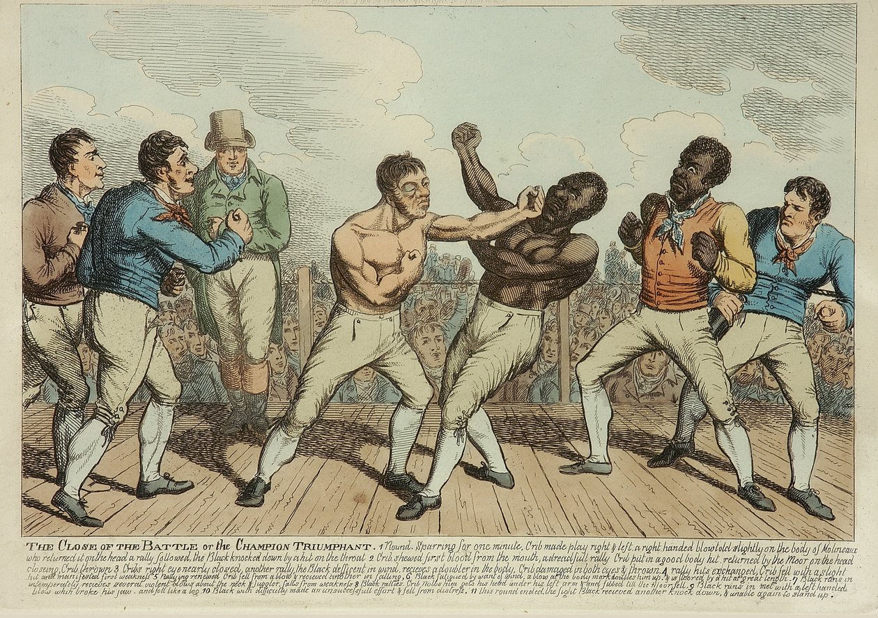La fine della battaglia trionfante da George Cruikshank