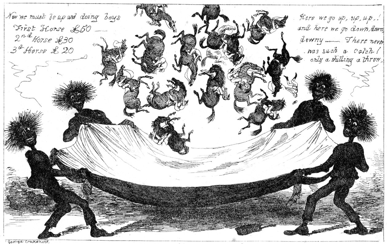 Il Mostro Spazza, una scommessa per il Derby da George Cruikshank
