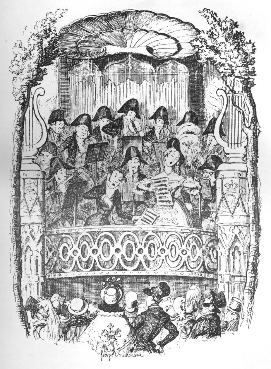 Giardini di Vauxhall di giorno, c1900 da George Cruikshank