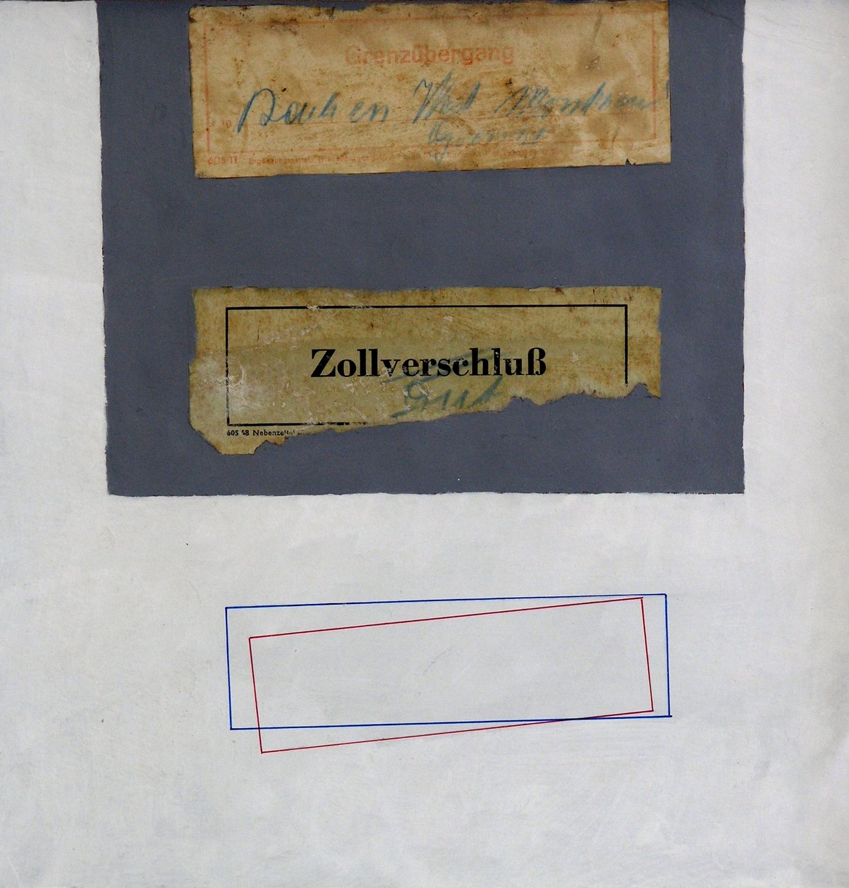 CCC (Collage di Sdoganamento) da George Dannatt