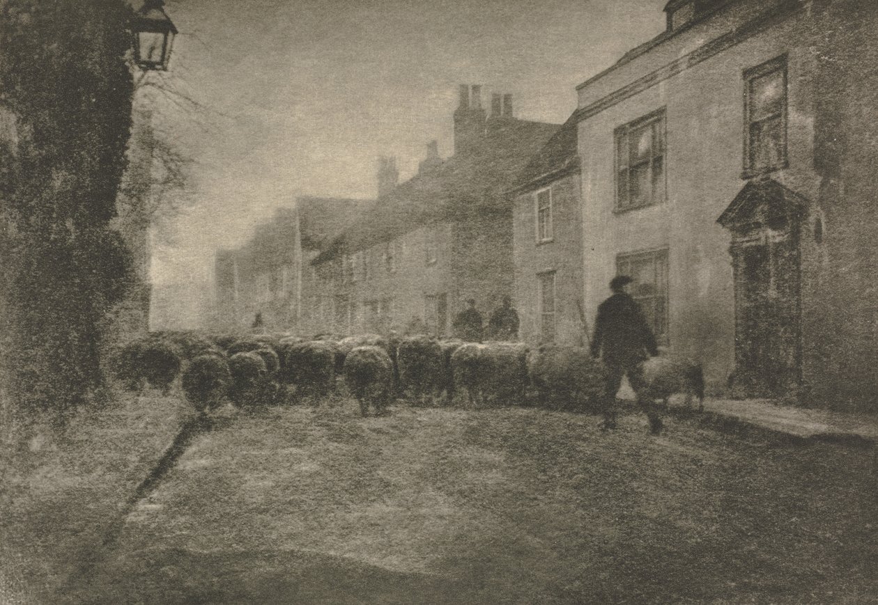In un Villaggio sotto i South Downs da George Davison
