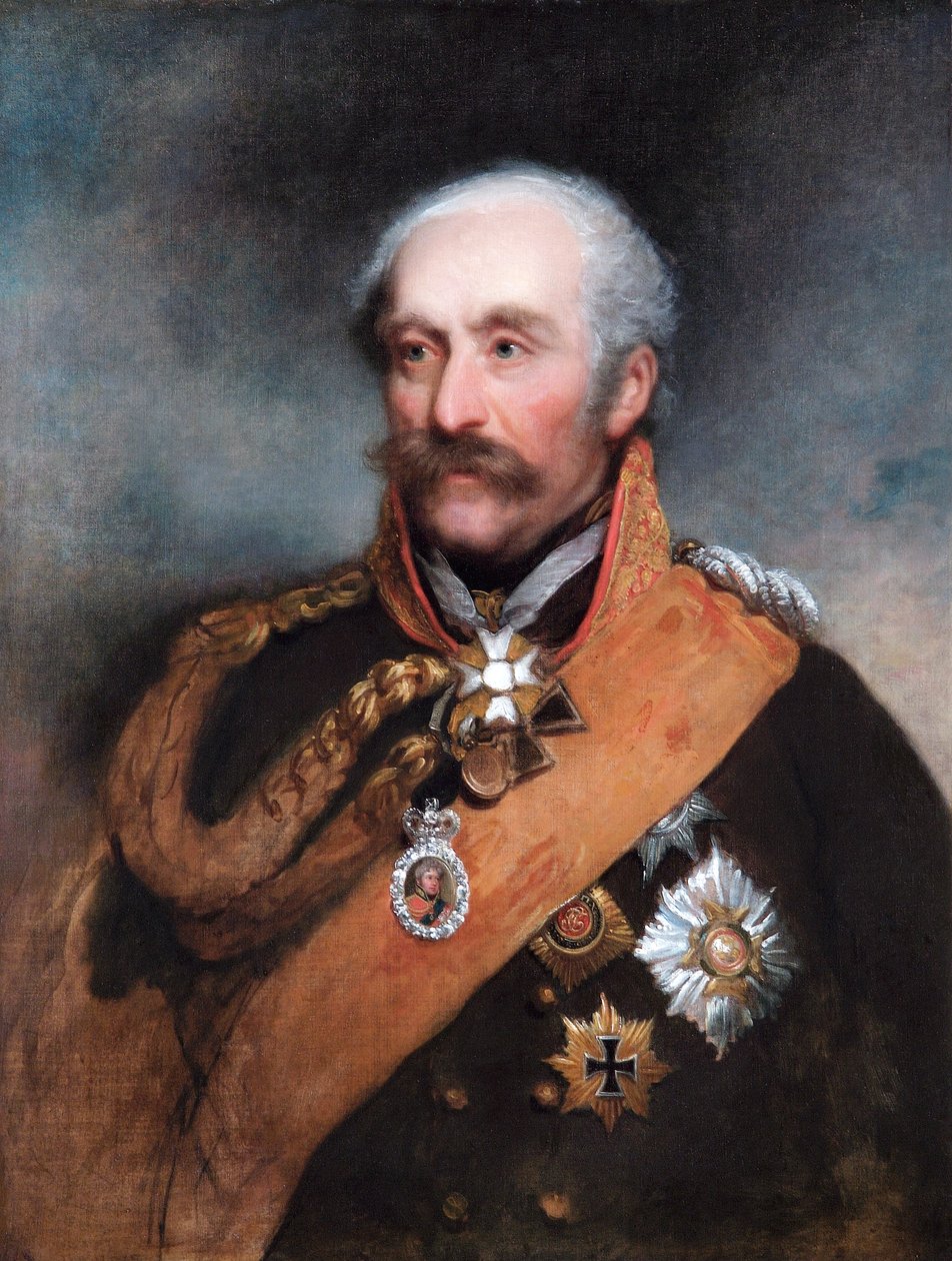 Ritratto del feldmaresciallo Blücher, soldato prussiano, c. 1818 da George Dawe
