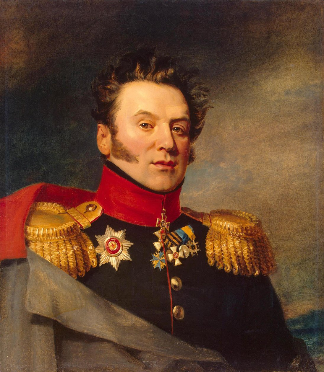 Ritratto di Konstantin Markovich Poltoratsky 1782-1858, prima del 1825 da George Dawe