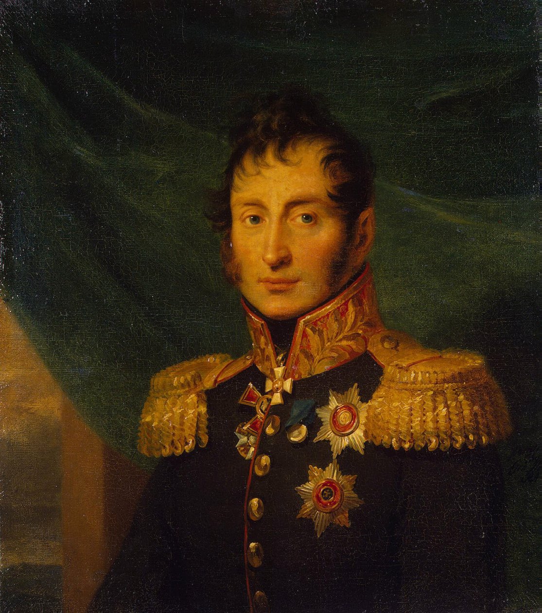 Ritratto di Nikolai Alexeyevich Tuchkov 1765-1812, prima del 1825 da George Dawe