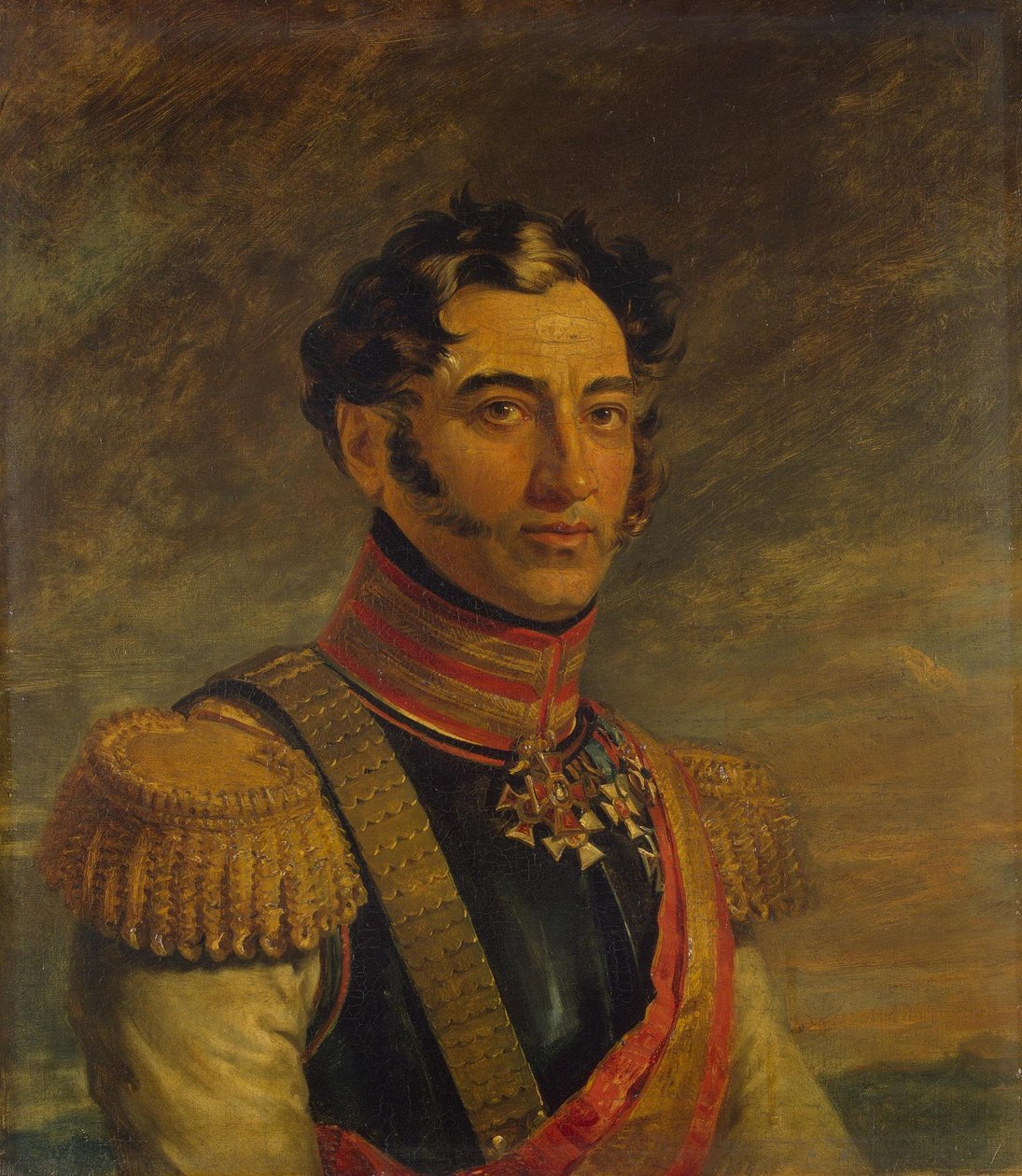 Il ritratto di Arsenyev, Mikhail Andreyevich (1779-1838) da George Dawe