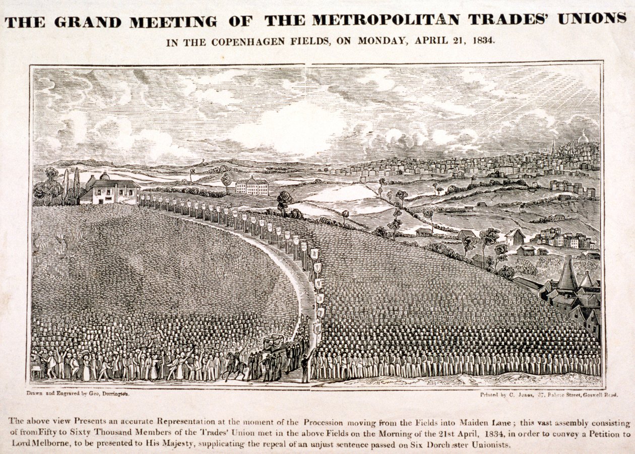 Copenhagen Fields, Islington, Londra da George Dorrington