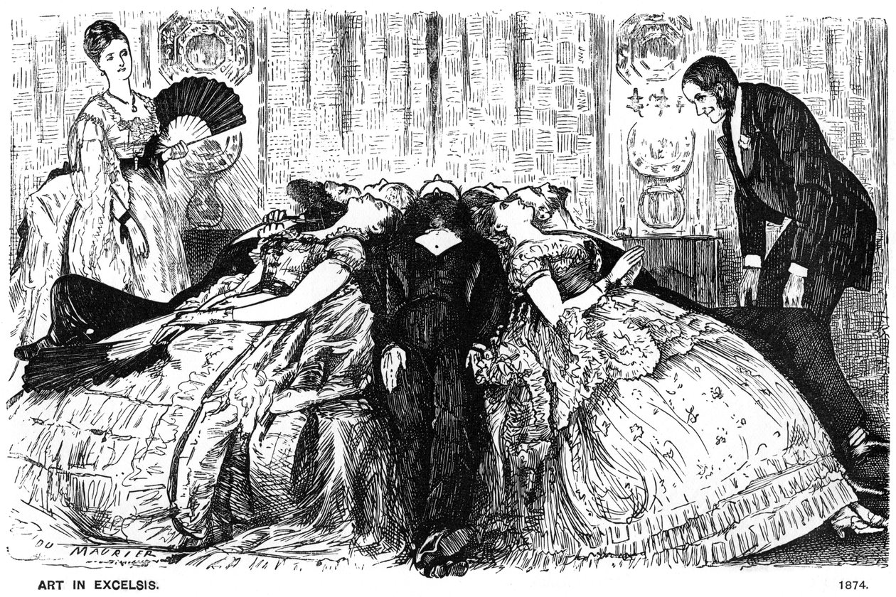 Arte in Excelsis, 1874-1891 da George du Maurier