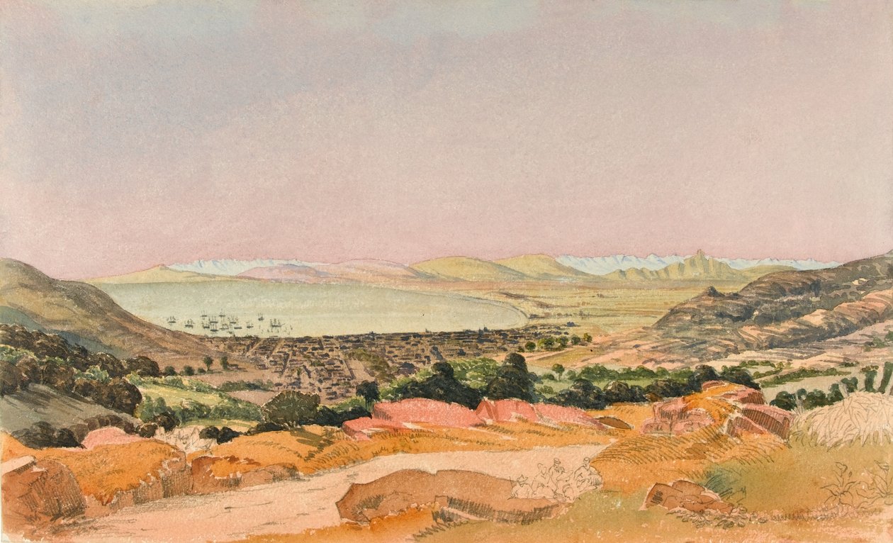 Città del Capo, c.1862 da George E.L.S. Sanford