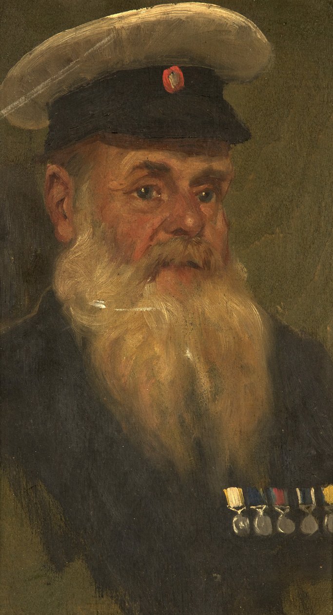 Ritratto di J. Wilson, R.M.A., c.1920 da George Edmund Butler