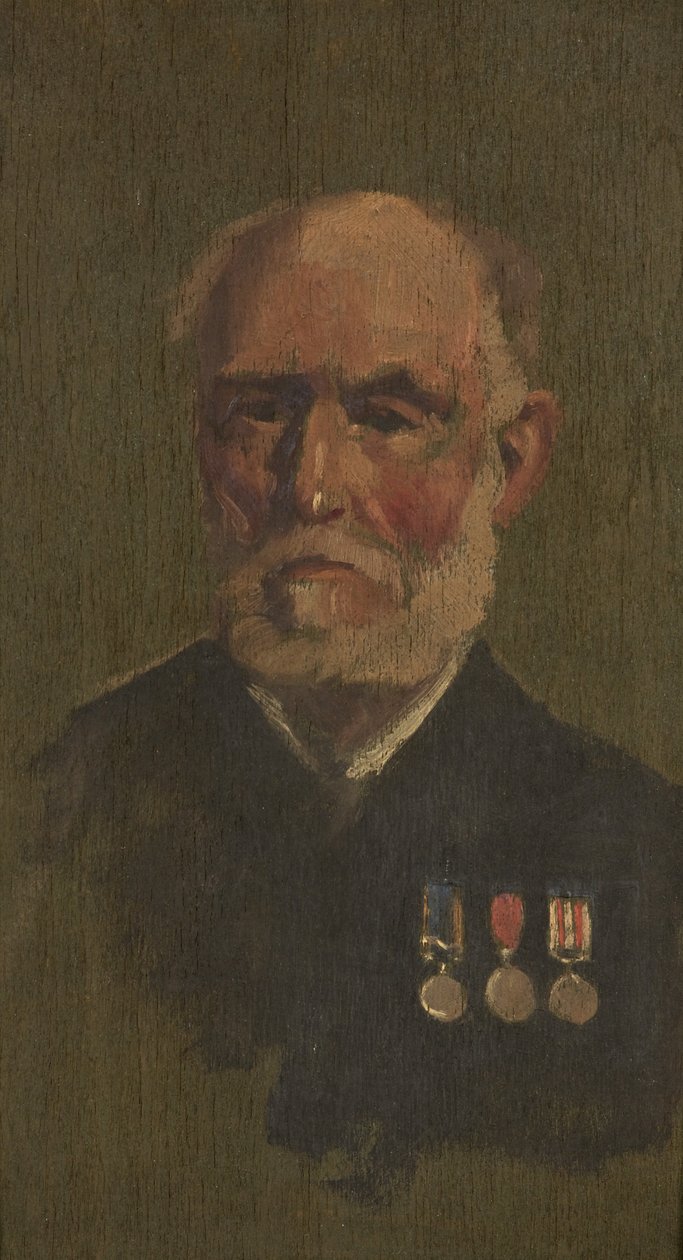 Ritratto di P. Larkin da George Edmund Butler