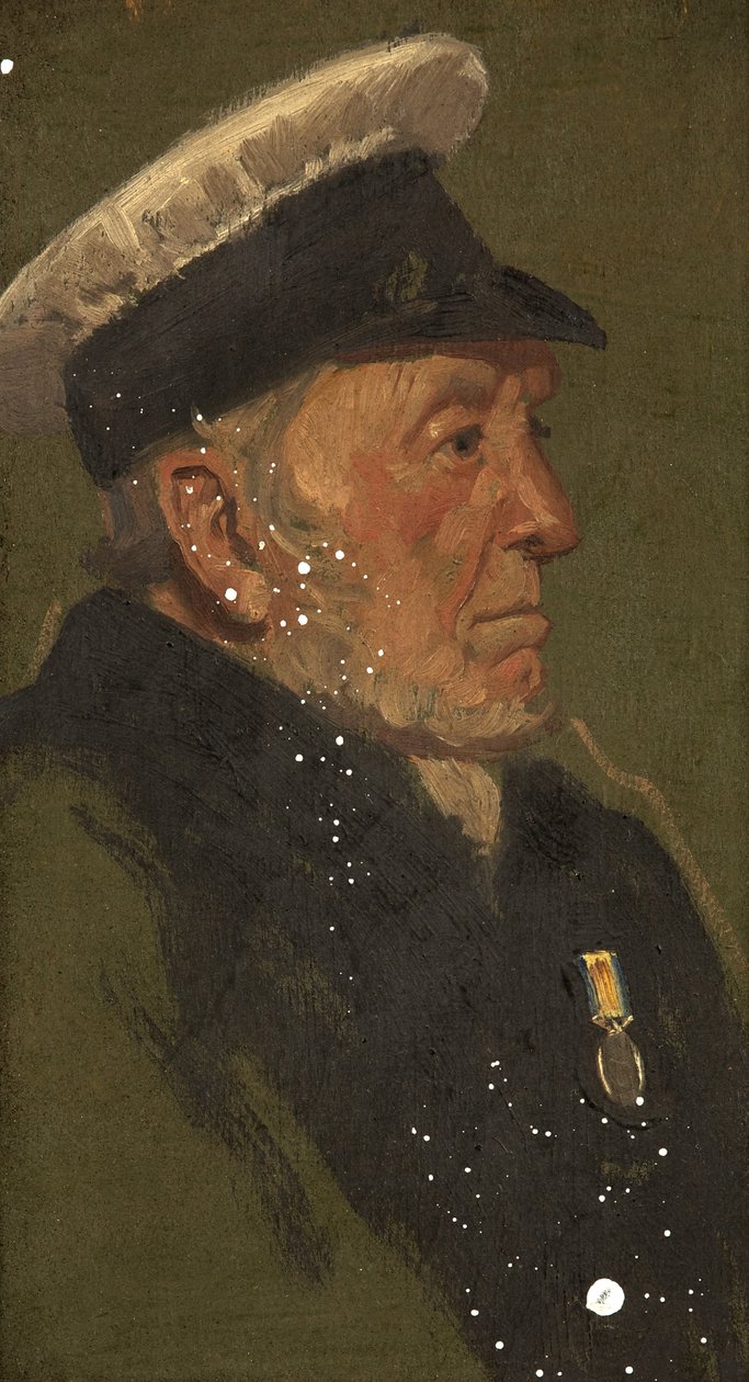 Ritratto di W. Lavington, R.N., c. 1920 da George Edmund Butler
