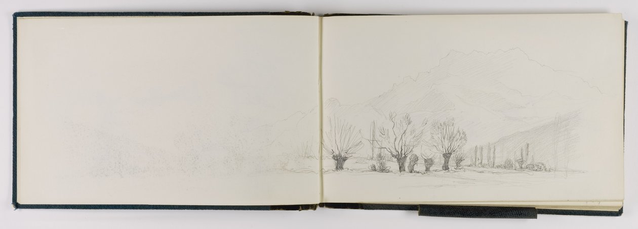 (Libro di schizzi) Vicino ad Aigle da George Elbert Burr