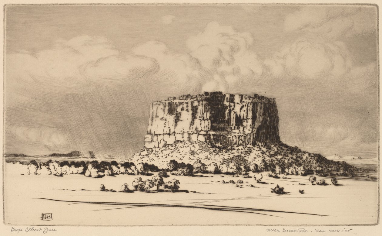 Mesa Encantada, Nuovo Messico (n. 2) da George Elbert Burr