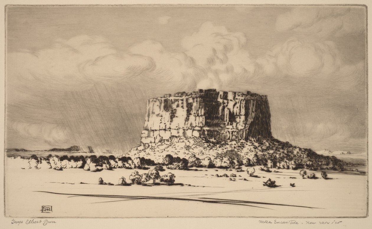 Mesa Encantada, New Mexico (n. 2) da George Elbert Burr