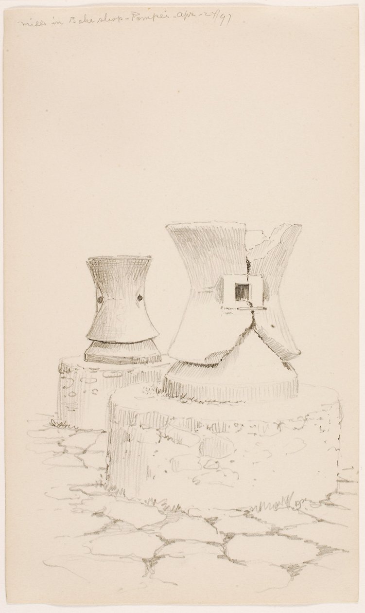 Mulini in panetteria--Pompei da George Elbert Burr