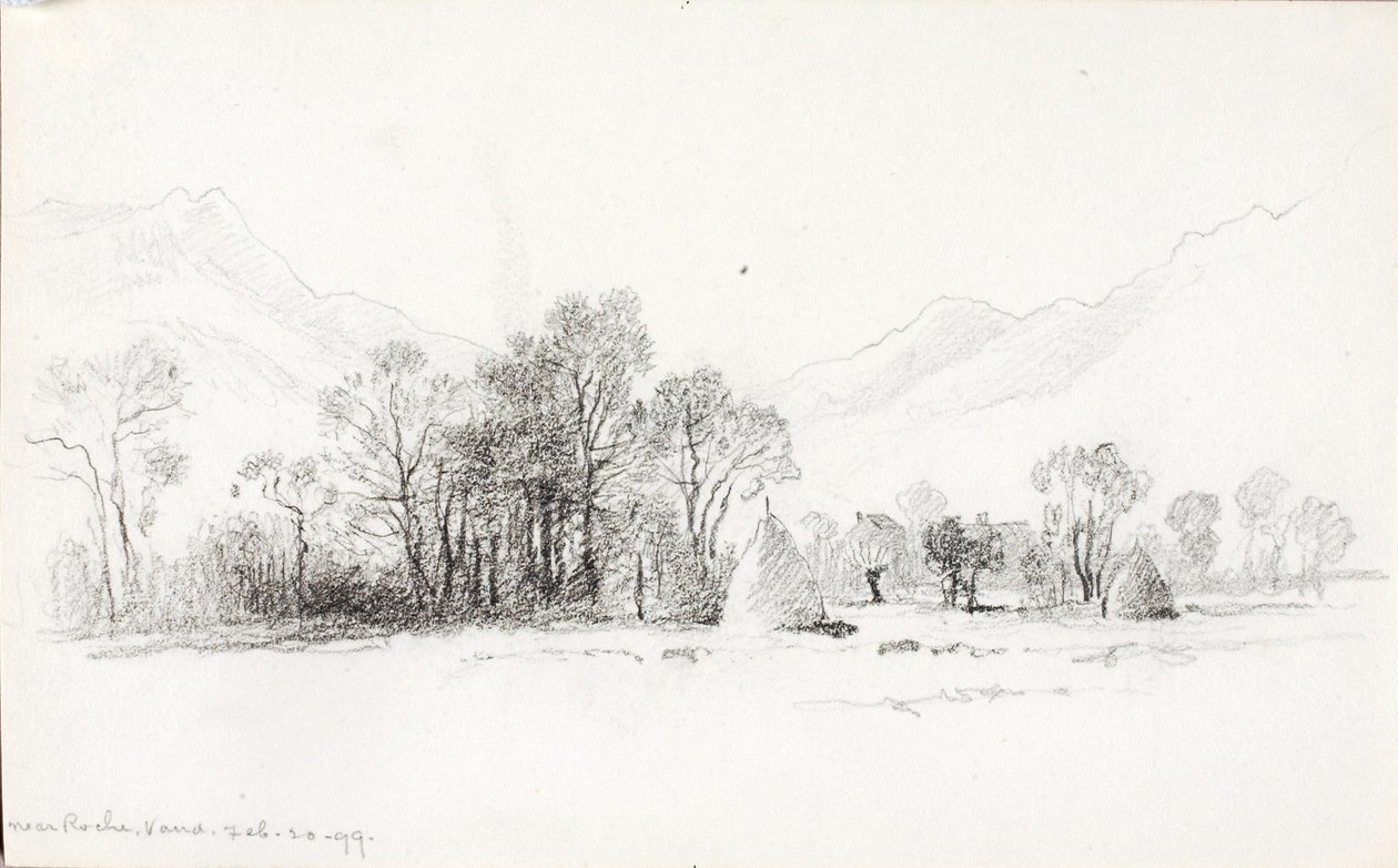 Vicino a Roche, Vaud da George Elbert Burr