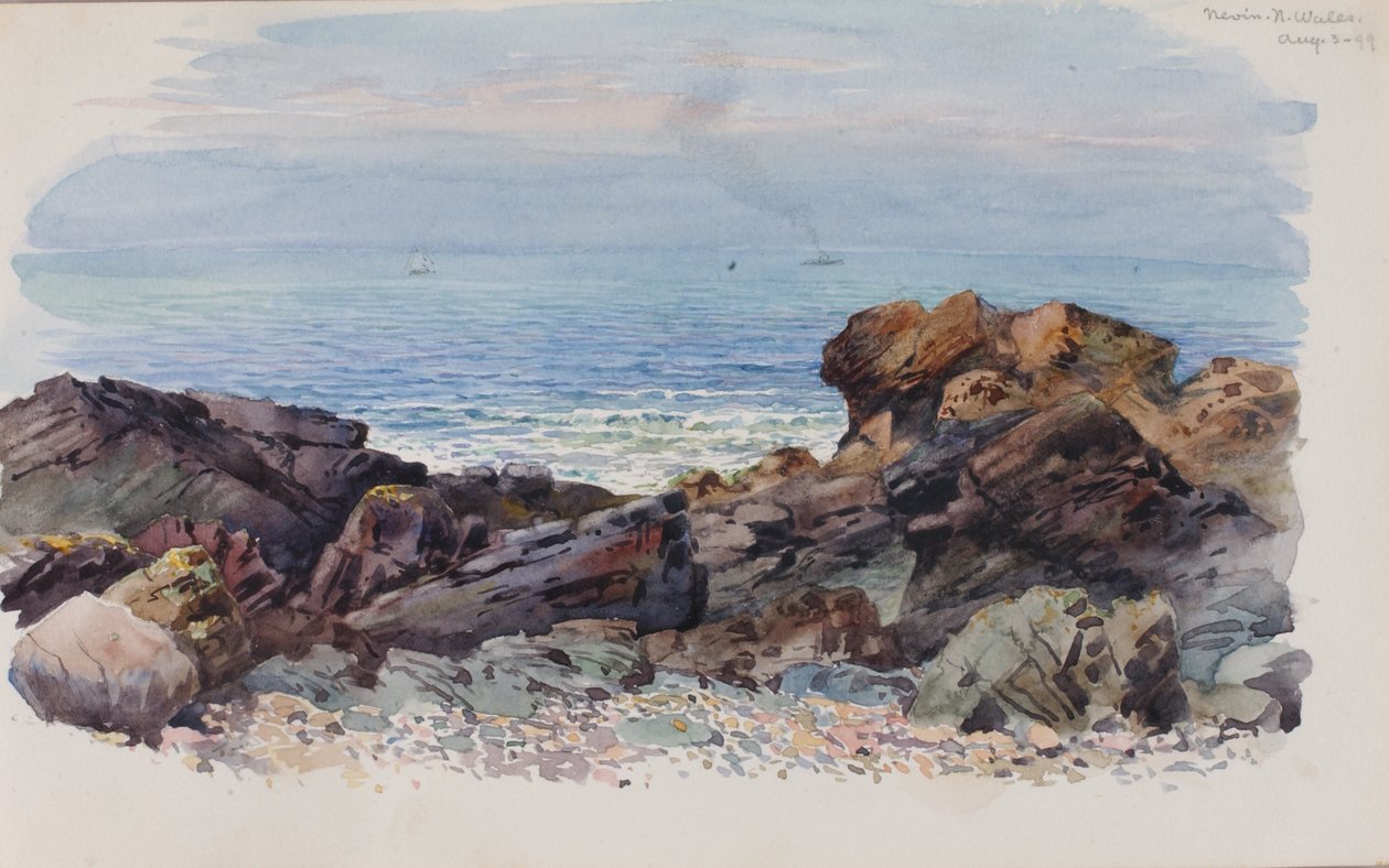 Nevin, Galles del Nord, 1899 da George Elbert Burr