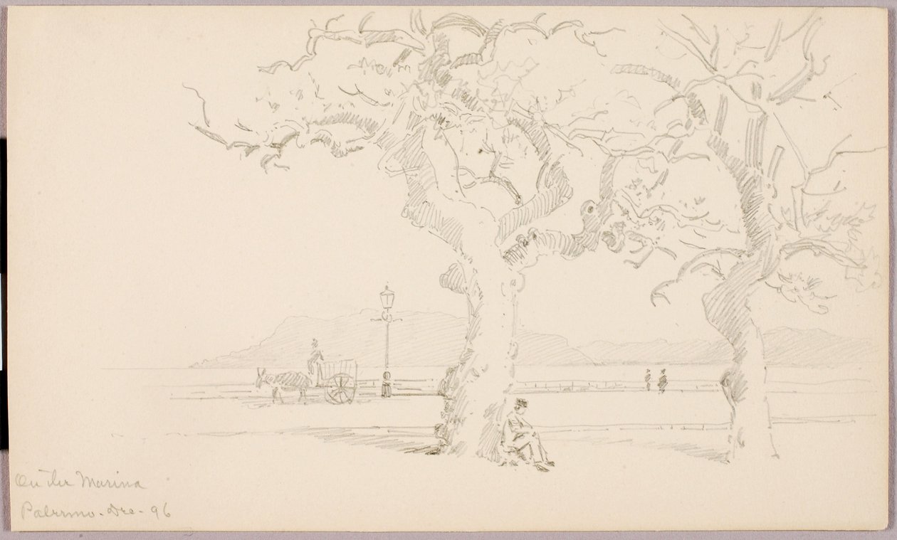 Sulla Marina, Palermo da George Elbert Burr