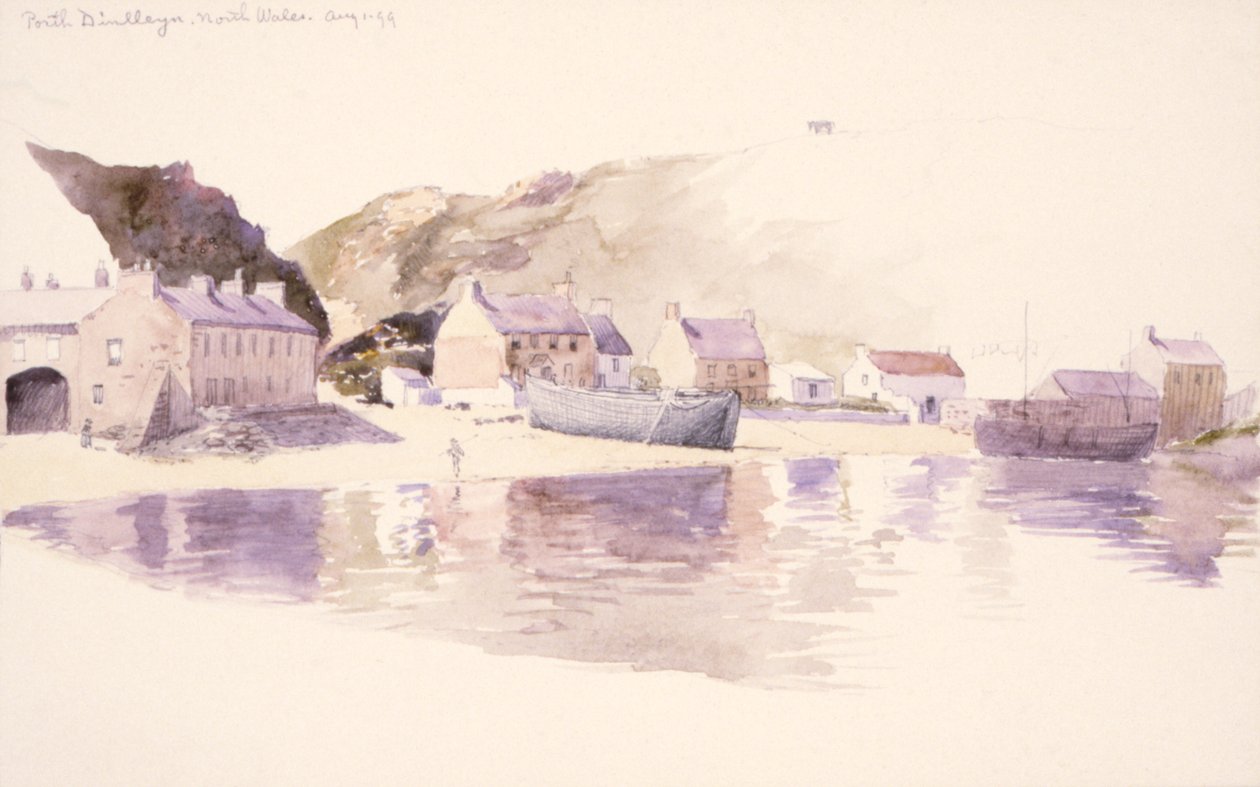 Porth Dinlleyn, Galles del Nord, 1899 da George Elbert Burr