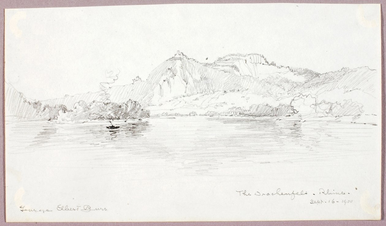 Il Drachenfels, Reno da George Elbert Burr
