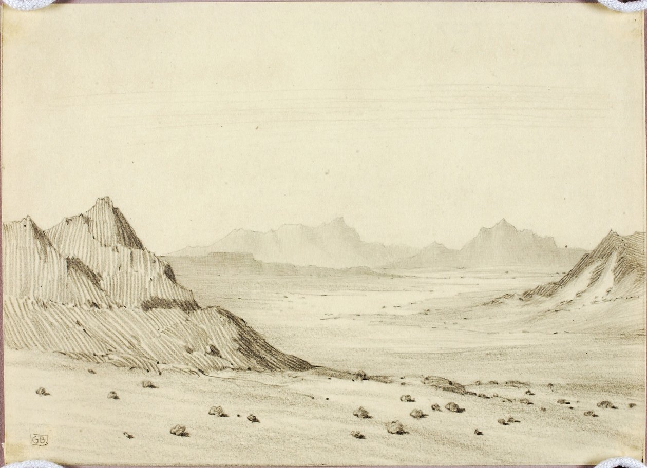 Senza titolo (disegno per stampa) da George Elbert Burr