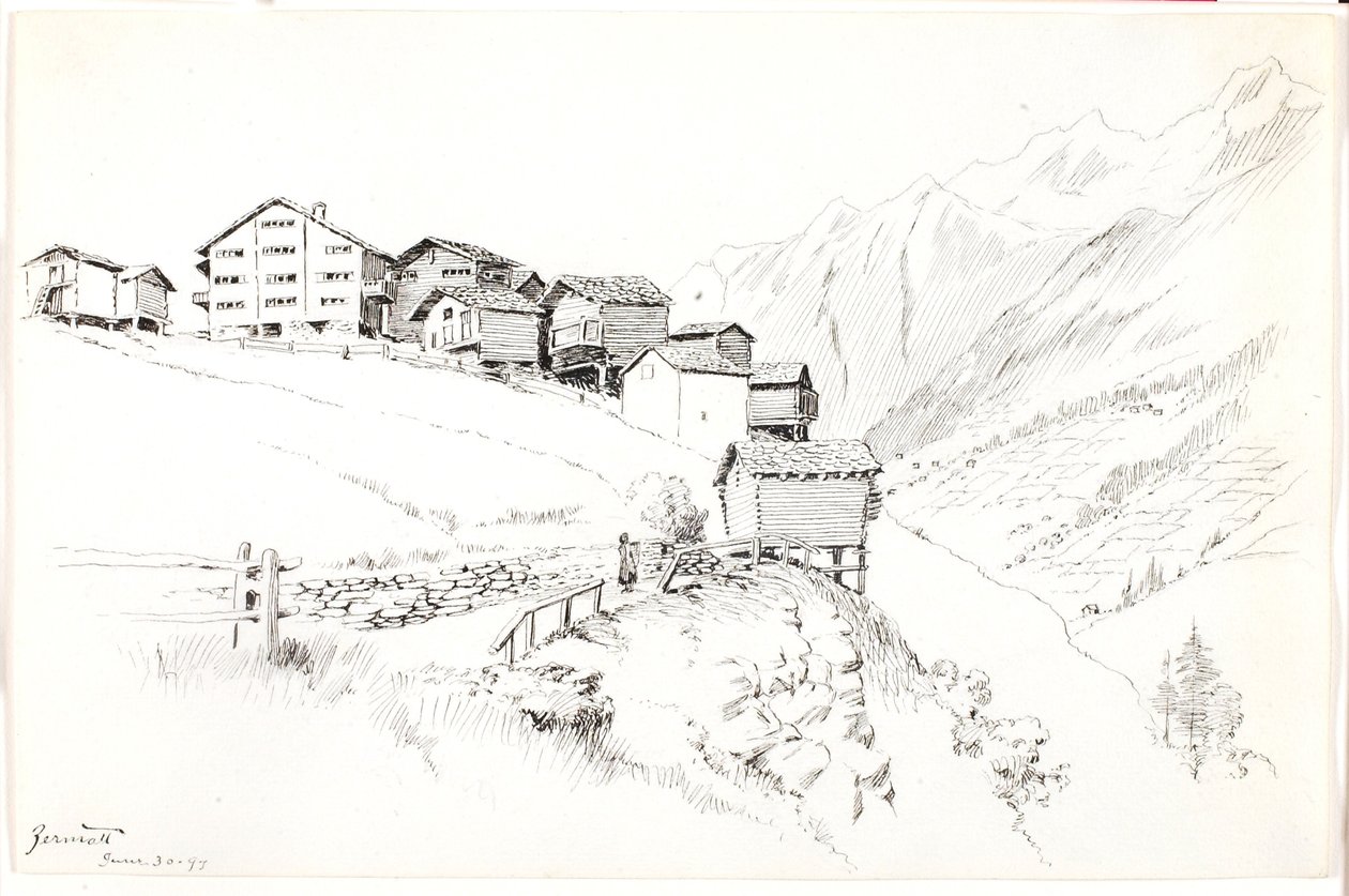 Zermatt da George Elbert Burr