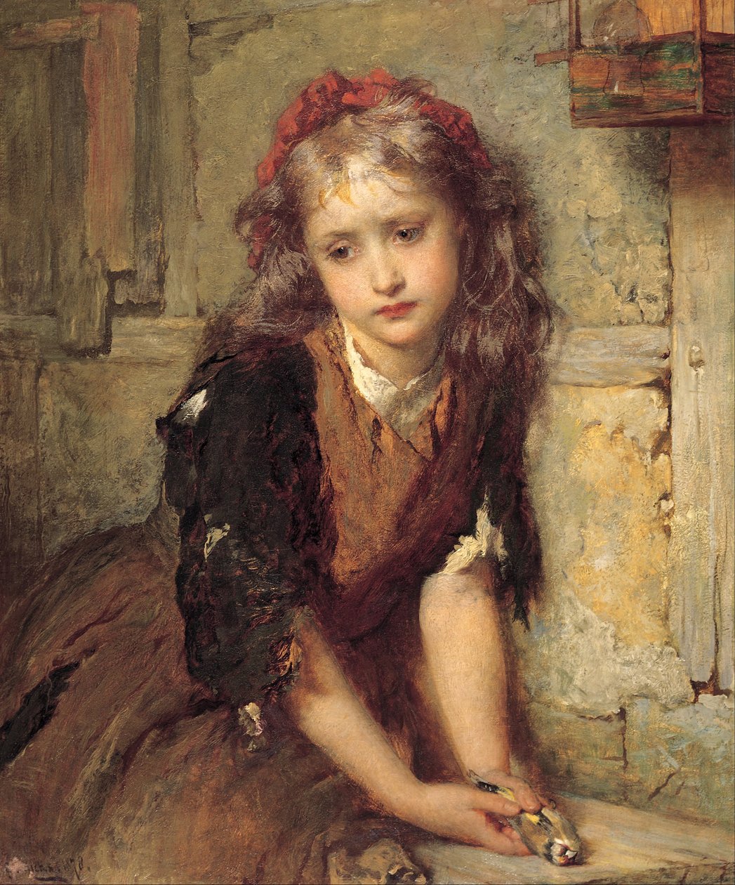 Mignolo morto da George Elgar Hicks