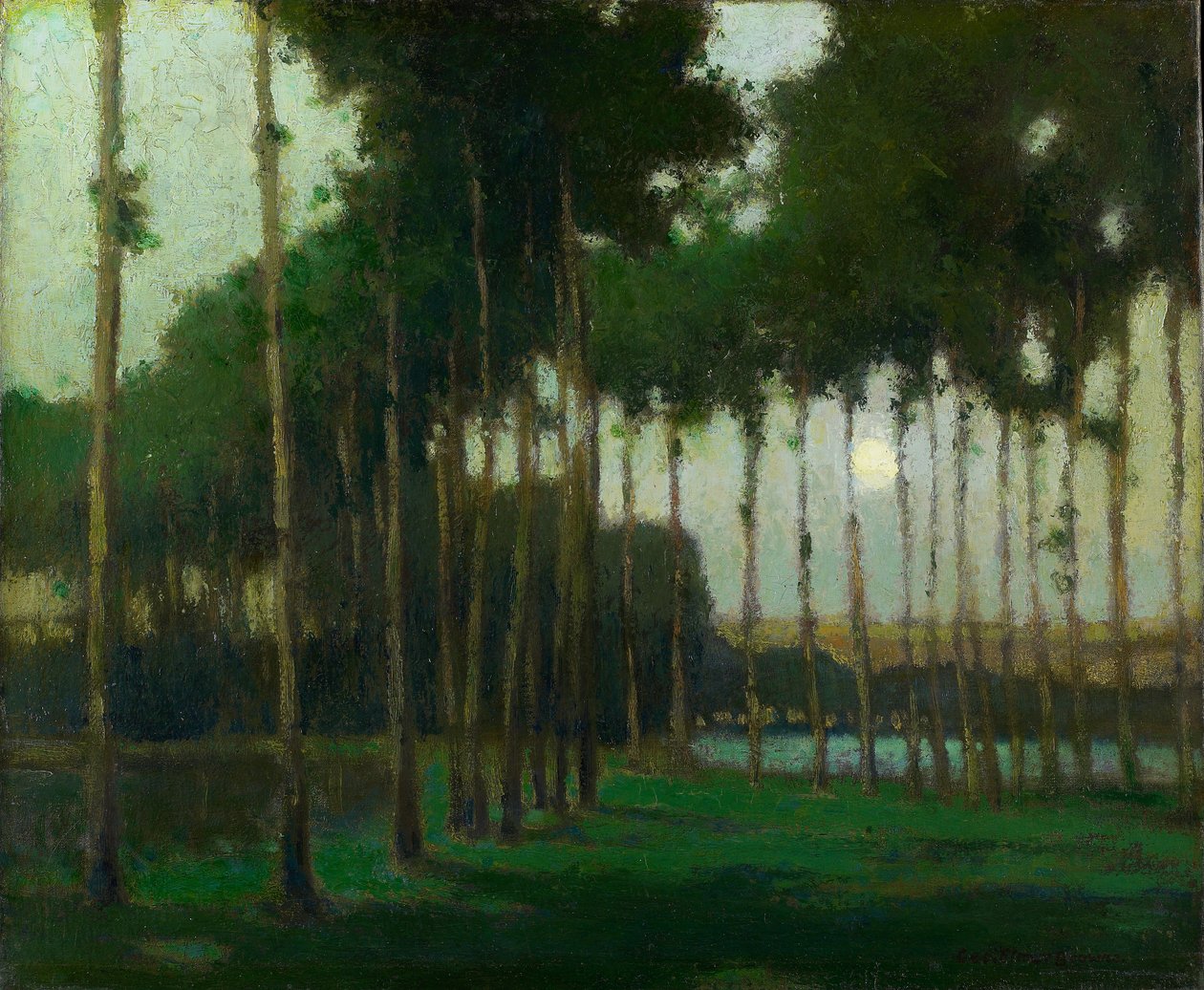 Paesaggio al chiaro di luna da George Elmer Browne