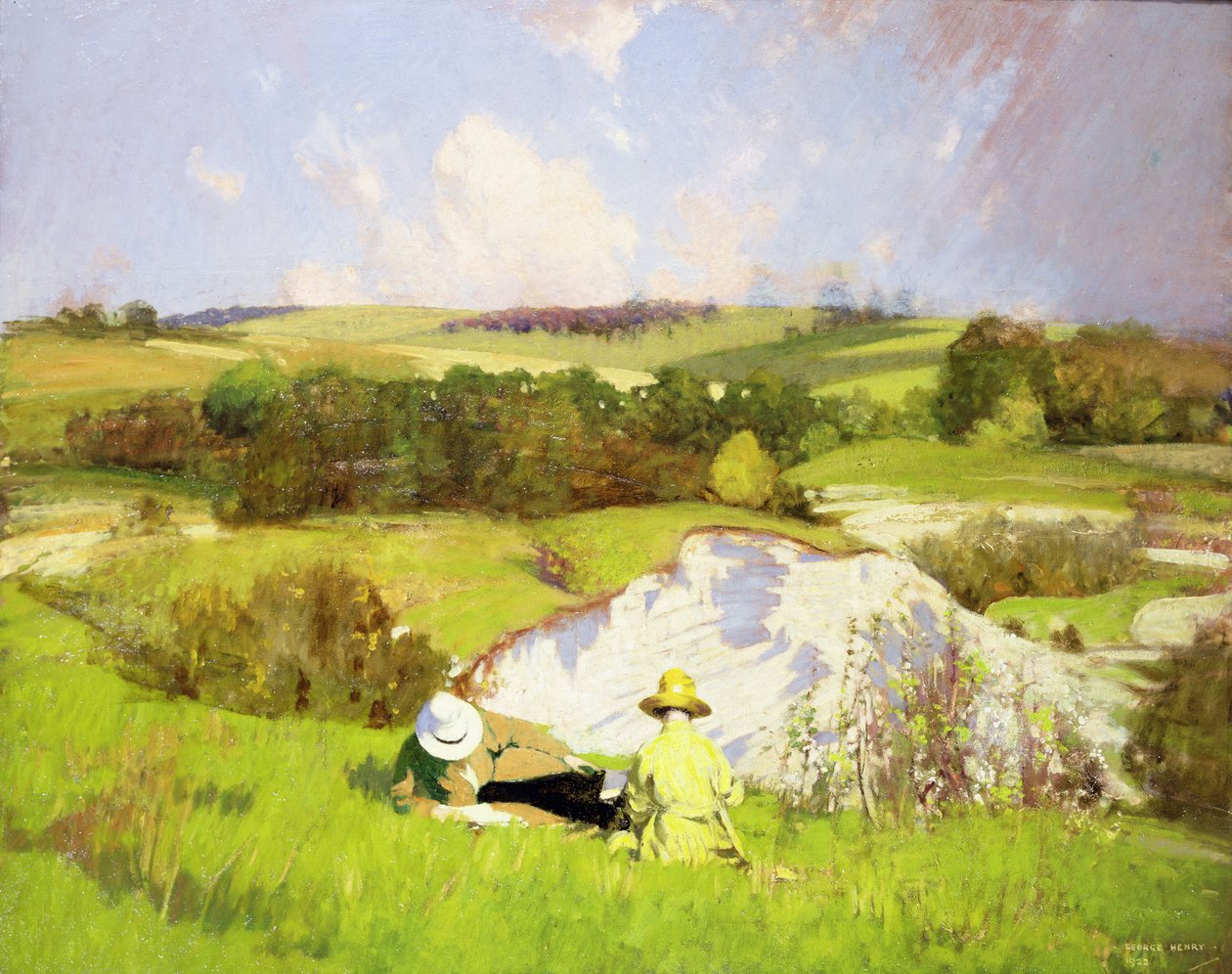 La cava di gesso da George F. Henry