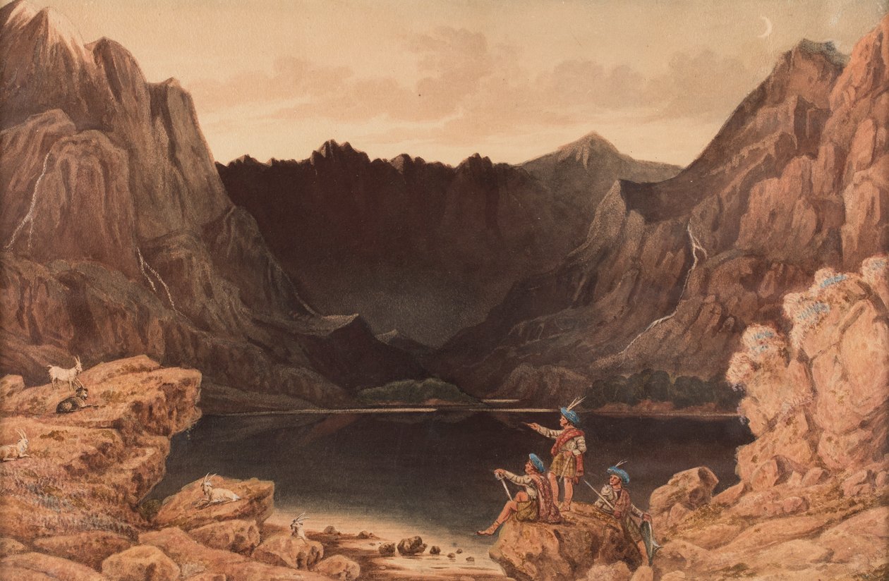 Loch Coruisk, Isola di Skye da George Fennel Robson