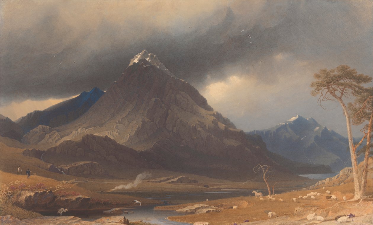 Tryfan, Carnarvonshire da George Fennell Robson
