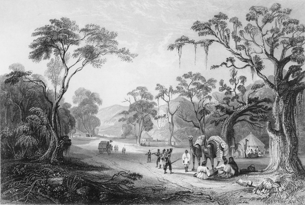 Ingresso al Passo Keree da George Francis White
