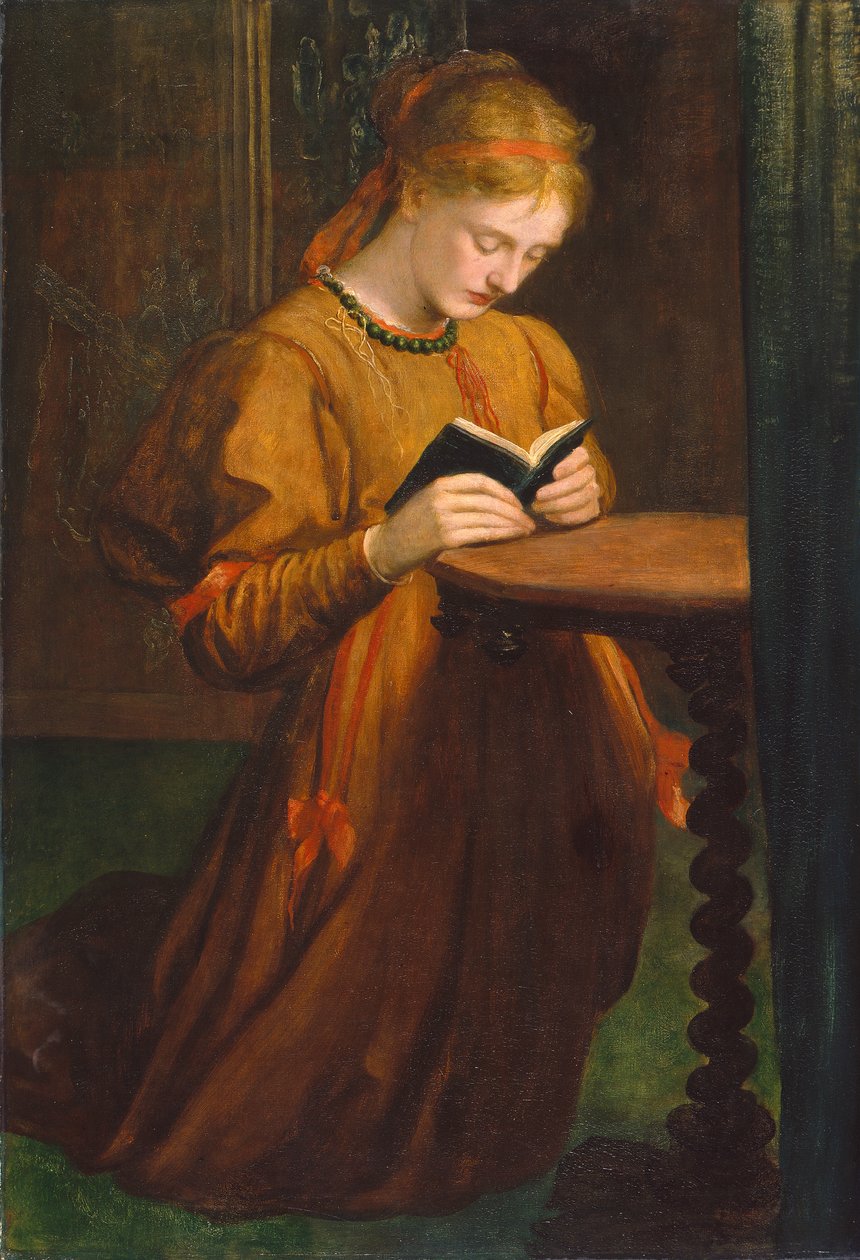 May Prinsep (Preghiera) 1867 da George Frederic Watts