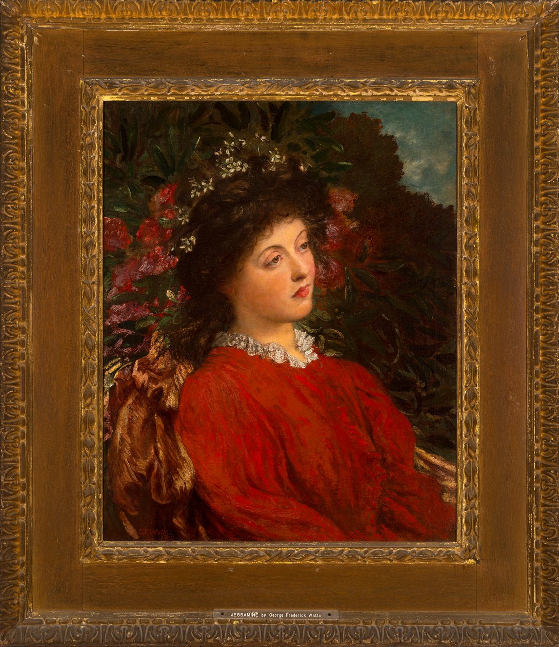 Ritratto di Eveleen Tennant (poi Mrs F.W.H. Myers) da George Frederic Watts