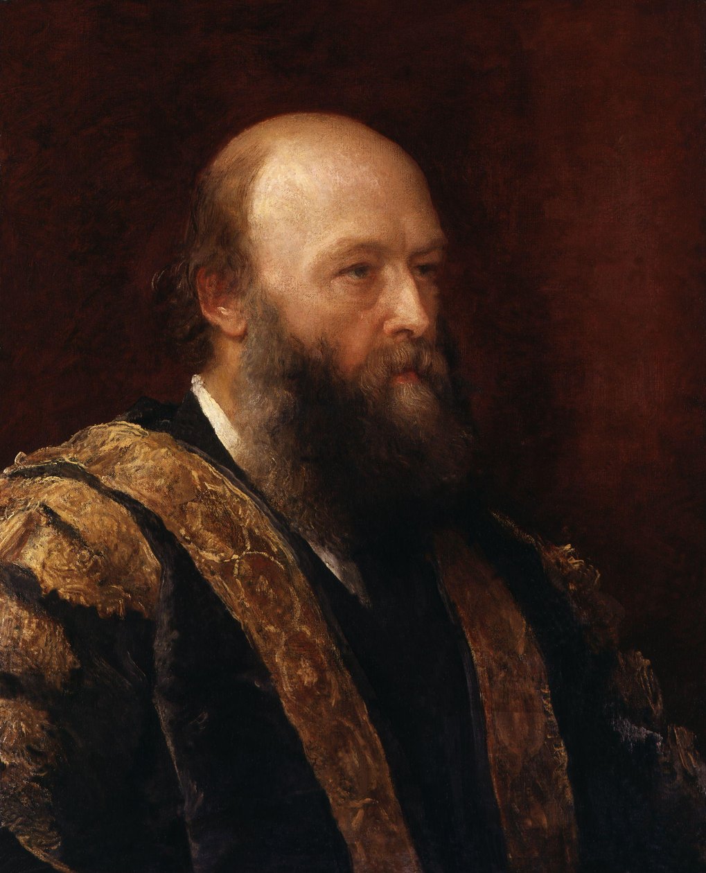 Ritratto di Robert Gascoyne-Cecil, III marchese di Salisbury (1830-1903) da George Frederic Watts