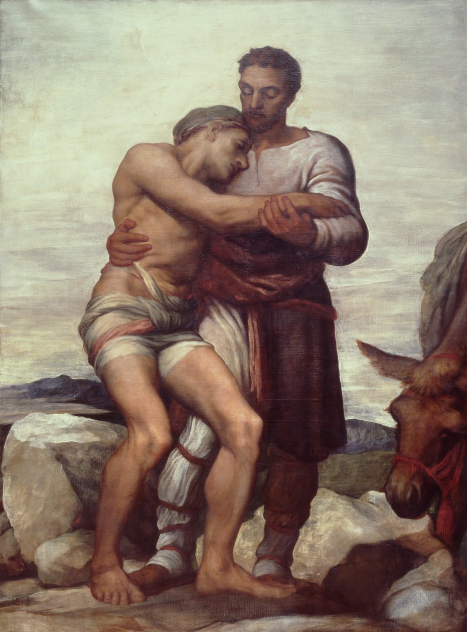 Il buon samaritano da George Frederic Watts