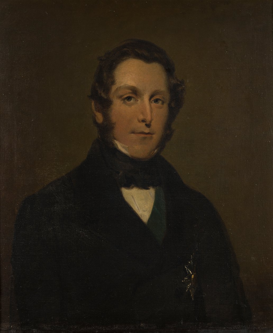 Ritratto di James Andrew Broun Ramsay, 1º Marchese di Dalhousie da George Frederick Clarke