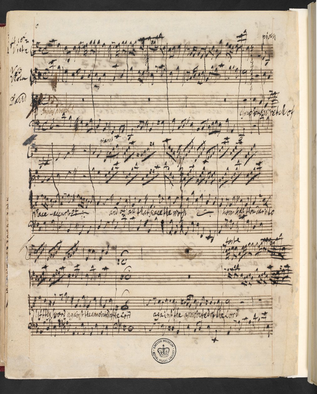 Da G.F. Handel: Saul (oratorio di Charles Jennens) da George Frederick Handel