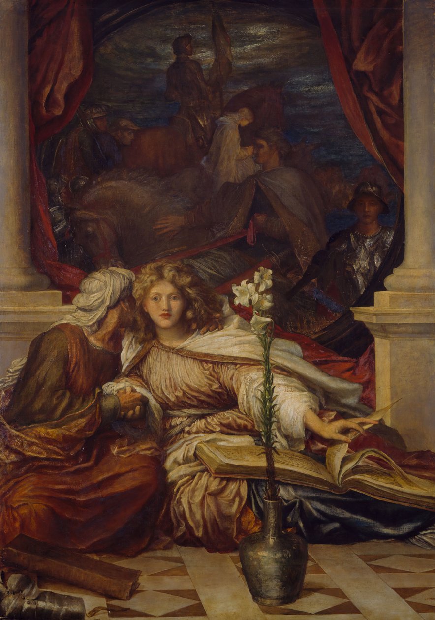 Britomart, 1877-78 da George Frederick Watts
