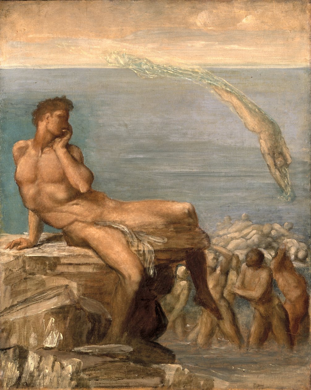 Il genio della poesia greca da George Frederick Watts