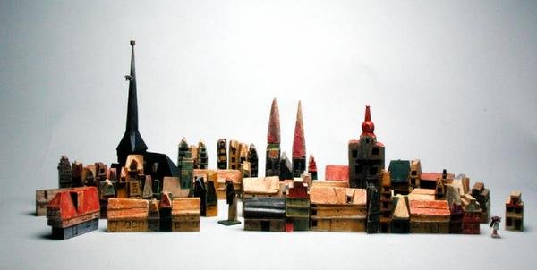 Una scena dalla serie La città alla fine del mondo da George Frost